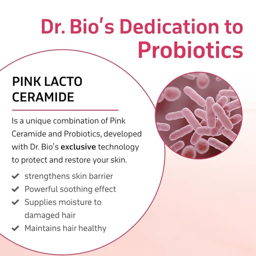 Dr. Bio Pink Repair Hair Oil 6.76oz Probiotic Protein Split End Treatment - Picture 6 of 10